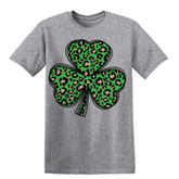 Green Leopard Clover Short Sleeve