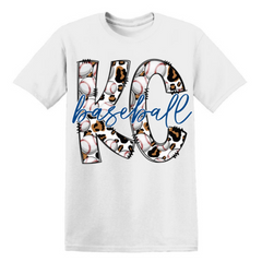 KC Baseball Cheetah Short Sleeve