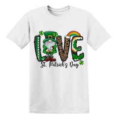 Love St. Patrick's Day Short Sleeve