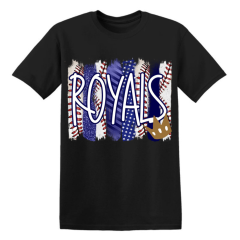 Royals Brush Stroke Short Sleeve