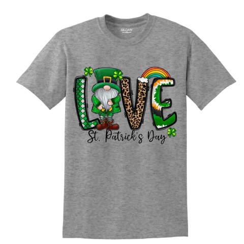 Love St. Patrick's Day Short Sleeve