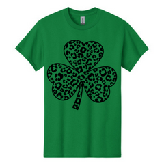 Leopard Clover Short Sleeve