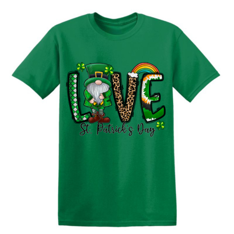 Love St. Patrick's Day Short Sleeve