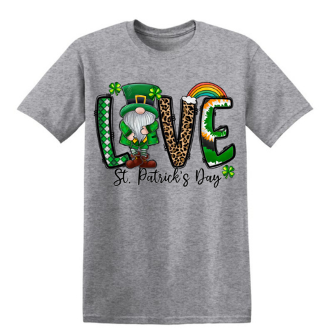 Love St. Patrick's Day Short Sleeve