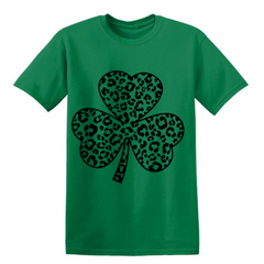 Leopard Clover Short Sleeve