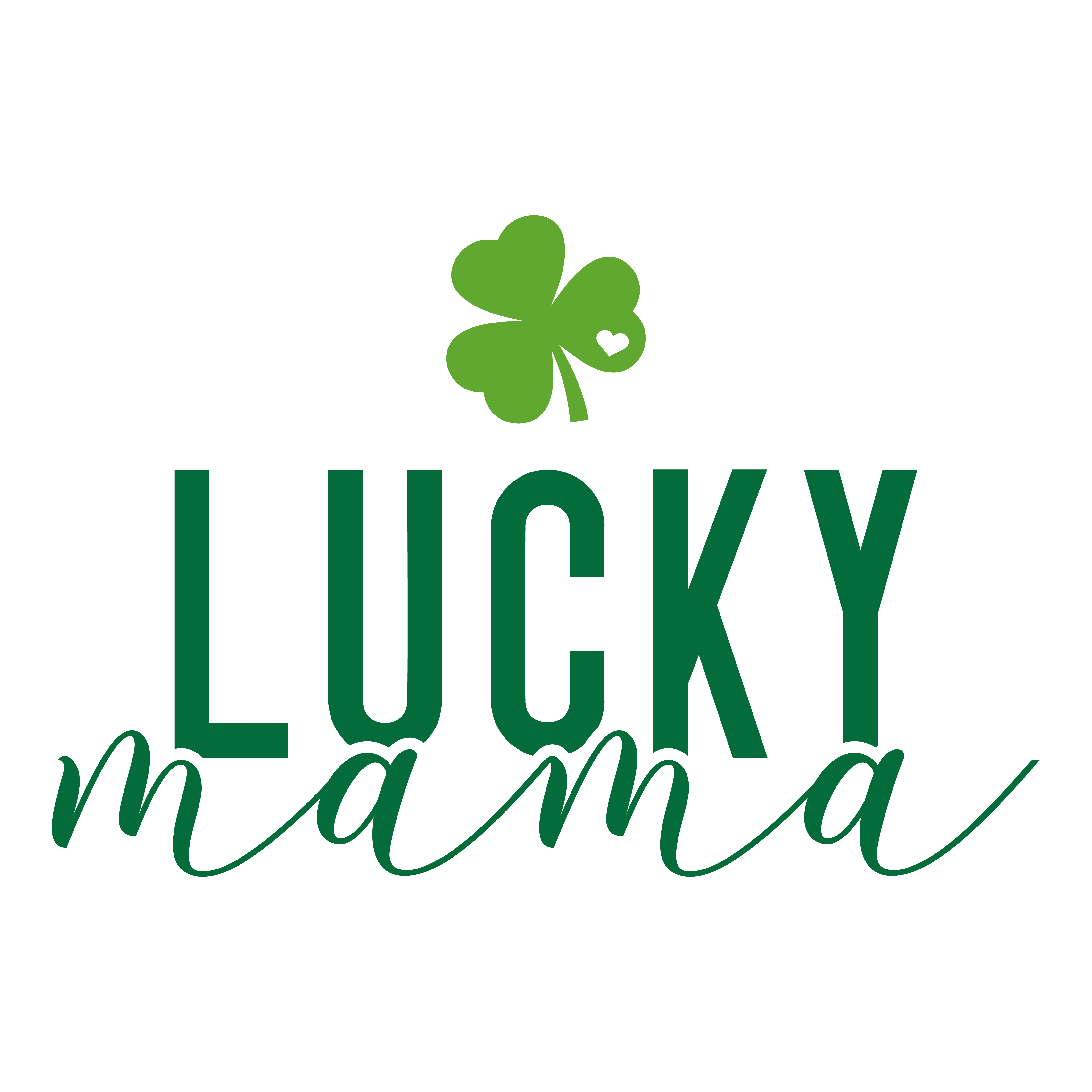 Lucky Mama Clover Short Sleeve