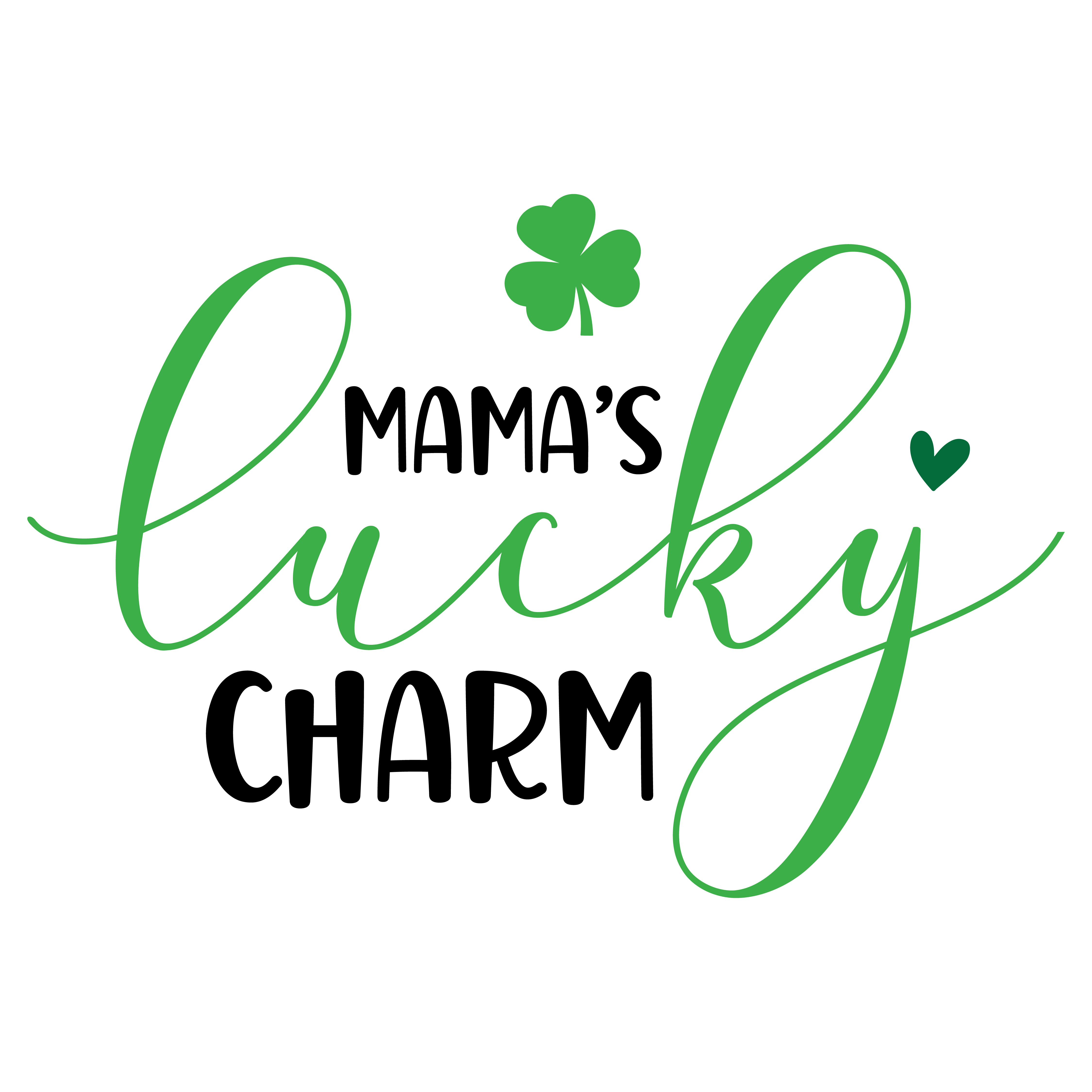 Mama's Lucky Charm Short Sleeve