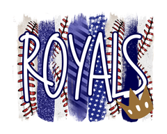 Royals Brush Stroke Short Sleeve