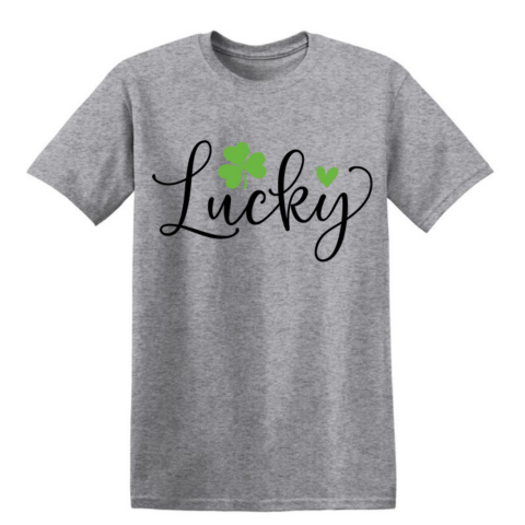 Lucky Clover Heart Short Sleeve